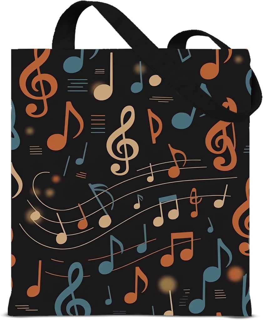 Aesthetic Canvas Tote Bag for Women - Cute Trendy Animal Graphic Shoulder Shopping Bag