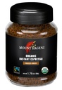 Mount Hagen Instant Espresso Coffee, Eco-friendly Organic Espresso Coffee Made From Medium Roast Arabica Beans, Freeze Dried Instant Coffee, Fair-Trade, Kosher, 1.76oz Jar