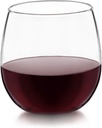 Libbey Vina Stemless Red-Wine Glasses (16.75oz/Set of 4)