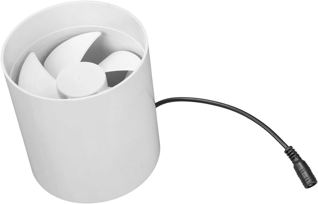 4Inch Inline Boosters Exhaust Fan 12V Ventilation Blower Duct Fan With Low Noise For Grow Tent Basements Bathrooms