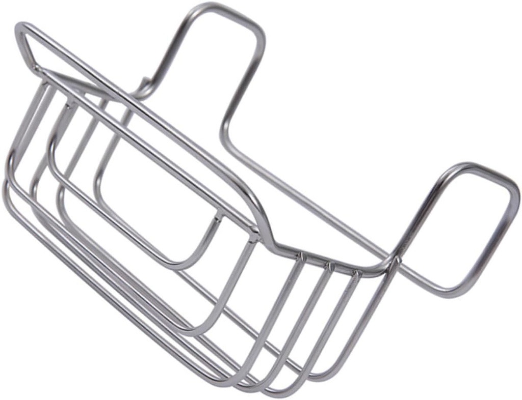 Sink Water Draining Basket Kitchen Storage Rack for Hanging Towels Easy Installation Rapid Drainage Space-Saving Organizer for Clean and Tidy Countertops