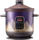 6L Electric Stew Cooker with Ceramic Pot, 8 Smart Presets & Touch Panel, 24H Timer & Keep Warm, Herbal Soup & Tonic Maker for Home and Restaurant – Model TGD60-SA30