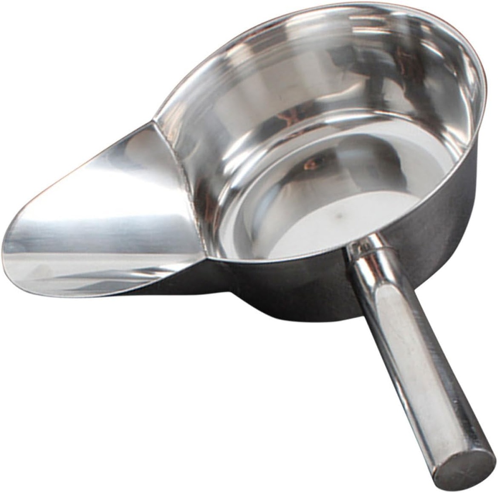 VOSAREA Stainless Steel Food Scoop Shovel for Fries Chicken Popcorn More Kitchen Tool with Smooth Surface Easy to Clean for Food Bagging and Home Use