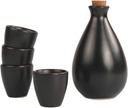 Sake Set Saki Cups Crafts Cup Ceramic Sake Set Sake Set 430ml Sake Cup Set Porcelain Pottery Ceramic Cups Crafts Wine Glasses 5 Piece Traditional Design