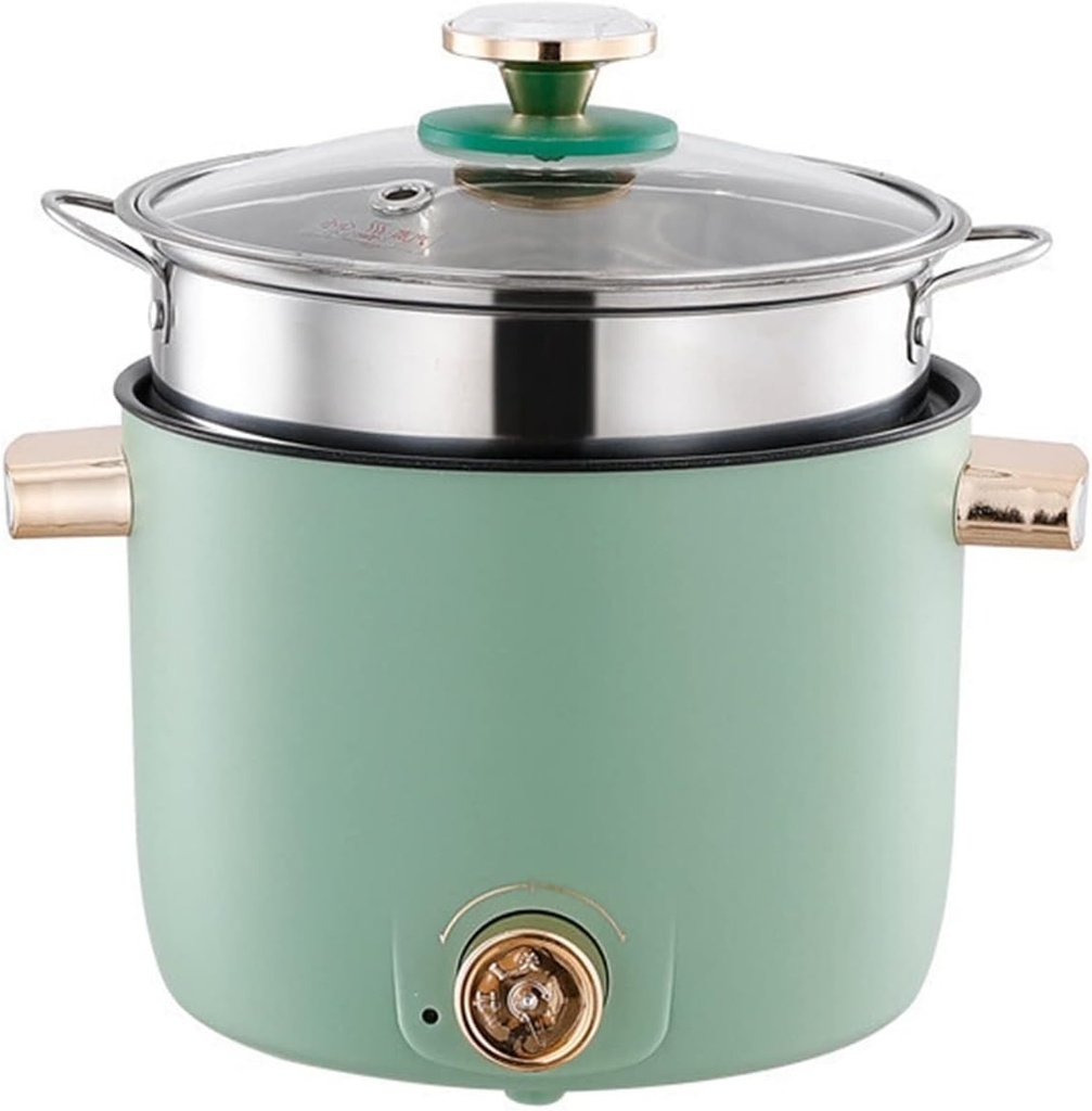 Stockpots， Electric Cooker Student Dormitory Noodles Cooker Cooking Multifunctional Household Electric Hot Pot Small Heat Preservation Electric Pot