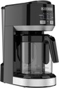 Black+Decker Dual Brew 14-Cup Carafe Single Serve Coffee Maker with Auto-Clean Function, Compact Design, K-Cup & Reusable Ground Filter Compatible with 70 oz. Water Reservoir & Fast Brew Technology