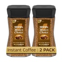NESCAFÉ Taster's Choice Instant Coffee, Dark Roast Coffee, French Roast, 2 Jars (7 Oz Each)