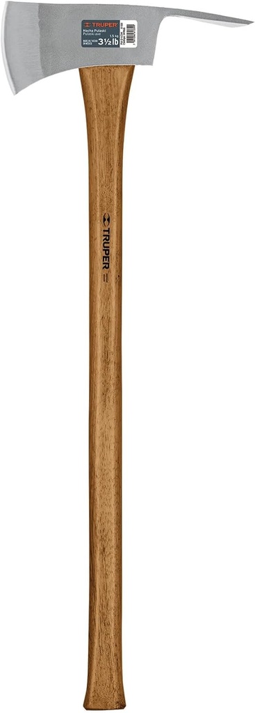 TRUPER PU-3-1/2M 3 1/2 lb Pulaski Axe, 35" Hickory Handle