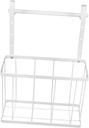 Cabilock Door Storage Basket Hanging Kitchen Towel Organizer under Cabinet Wire Basket over Door Towel Rack