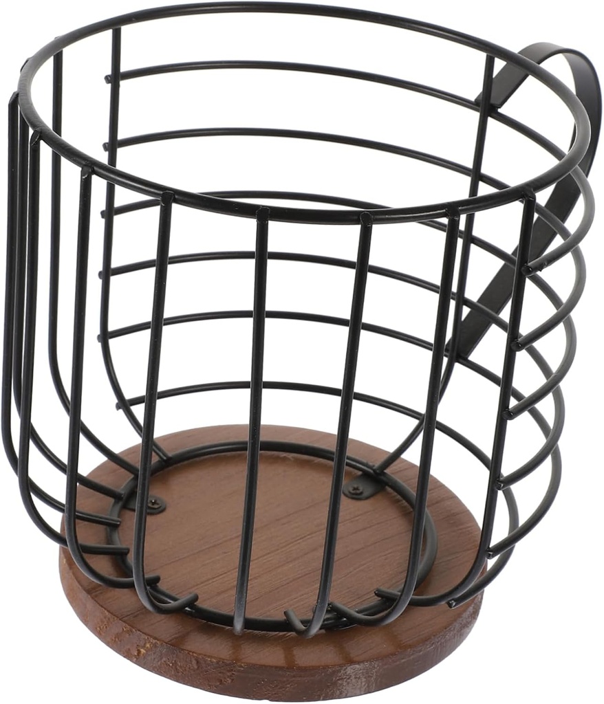 ABOOFAN Fruits Iron Basket Coffee Capsule Storage Rack Kitchen Storage Organizer