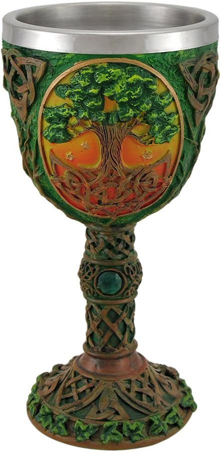 Fantasy Gifts Goblet, 7.5", Multicolor