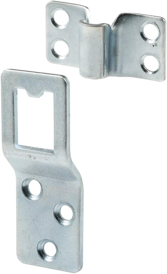 Prime-Line L 5777 Stamped Steel Heavy Duty Storm or Screen Window Panel Hangers, Zinc (2 Pack)