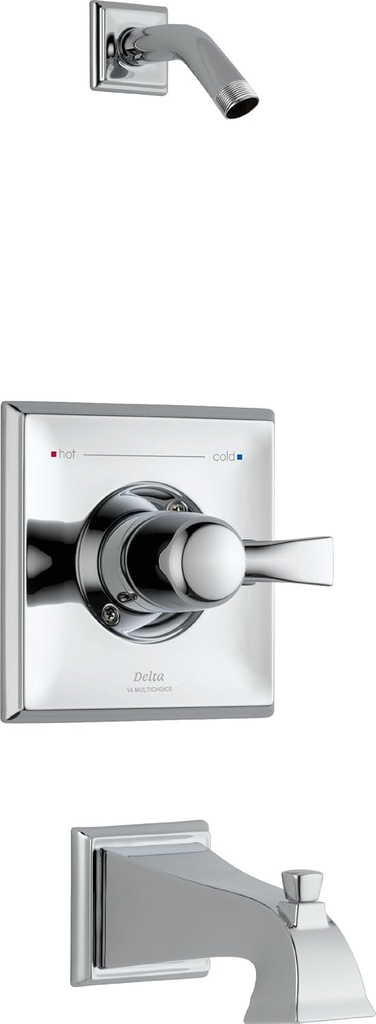 Delta Faucet T14451-LHD Dryden Monitor 14-Series Tub and Shower Trim, Chrome