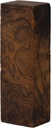 IECAP LLC Desert Ironwood Blanks — Rare Grade A++, Pack of 1 — Exotic Hardwood Lumber for Carving, Turning & DIY Craft — Natural Wood Block — Size 5 1/8 x 1 3/4 x 1 1/4 in (Premium Burl Ball Pattern)