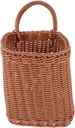 Garneck Hanging Woven Fruit and Vegetable Storage Basket Wall Mounted Organizer for Kitchen and Living Room for Snacks Potatoes and Onions Rustic Home Decor