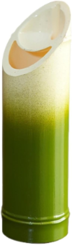 Japanese Sake Bottle, Traditional Crafts Creative Bamboo Shaped Sake Pot for Cupboard, Restaurant, Tea Party Decoration, Green