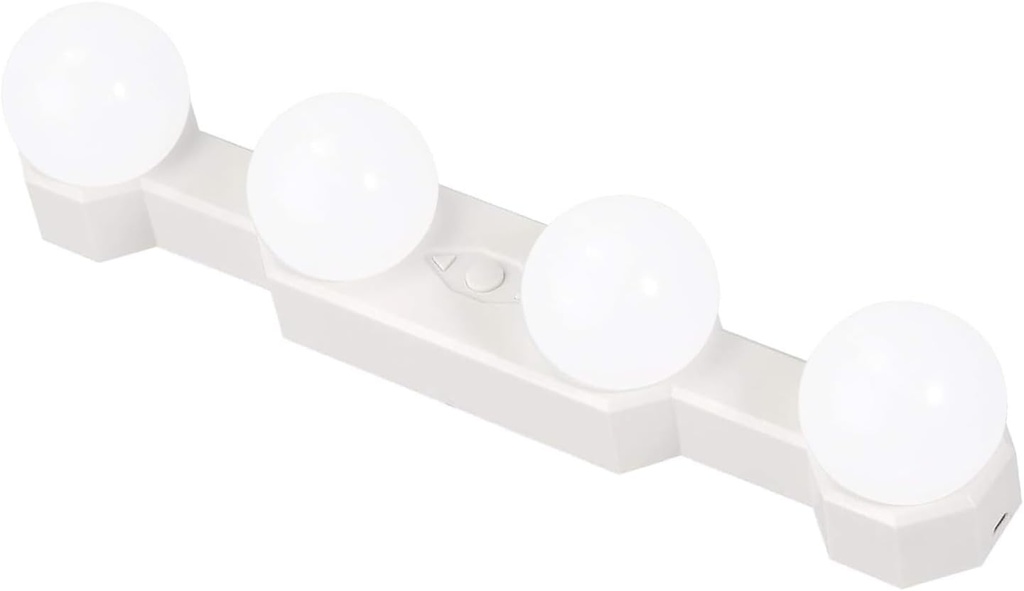 Portable Makeup Light,Cordless Led Vanity Mirror Lights with Brightness Color Temperature Adjustable for Vanity Table Bathroom Dressing Room