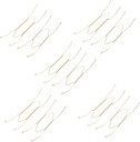 NUOBESTY 10pcs Invisible Spring Hangers Wire Plate Holders for Wall Dish Display Hooks