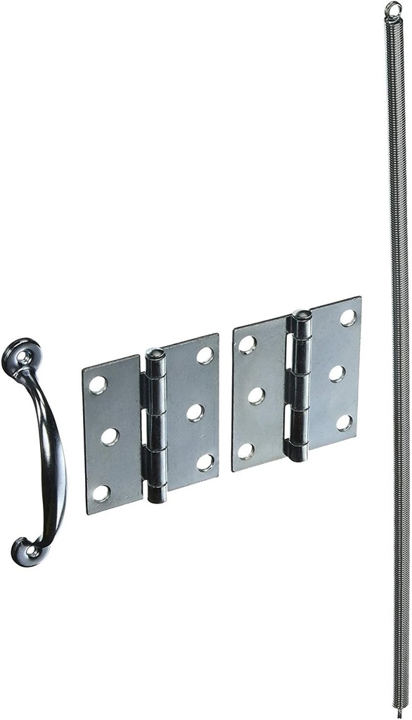 HAMPTON PRODUCTS-WRIGHT VS10 Screen Door Hardware Set, Cadmium