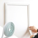 118" x 1.5" Lightweight Peel and Stick Chair Rail Molding, Flexible Accent Wall Trim for Home Decoration & Protection