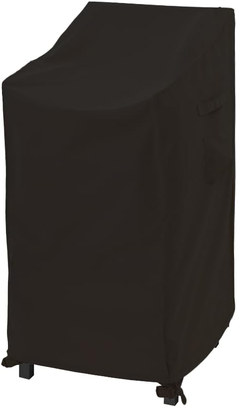 Tall Adirondack Chair Cover for Outdoor Poly Bar Height Balcony Chair Waterproof Heavy Duty Patio Adirondack Bar Stool Cover