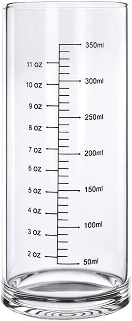 Graduated Glass Cup With High And Low Temperature Resistance,Measuring Cup,Breakfast Milk Drinking Cup