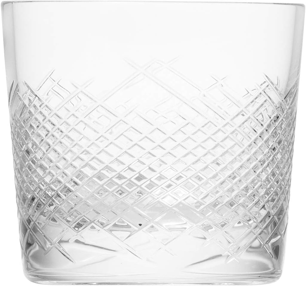 Zwiesel 1872 Charles Schumann Hommage Collection Comete Handmade Glass Small Whiskey Cocktail Glass, 9.6-Ounce, Set of 2