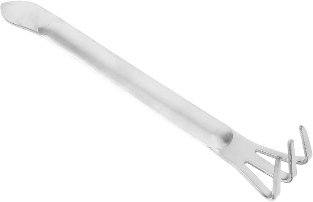 Hand Rake Garden Tool Thickened Antislip Grip for Bonsai Maintenance and Soil Aeration Lightweight Gardening Tool for Precise Tasks