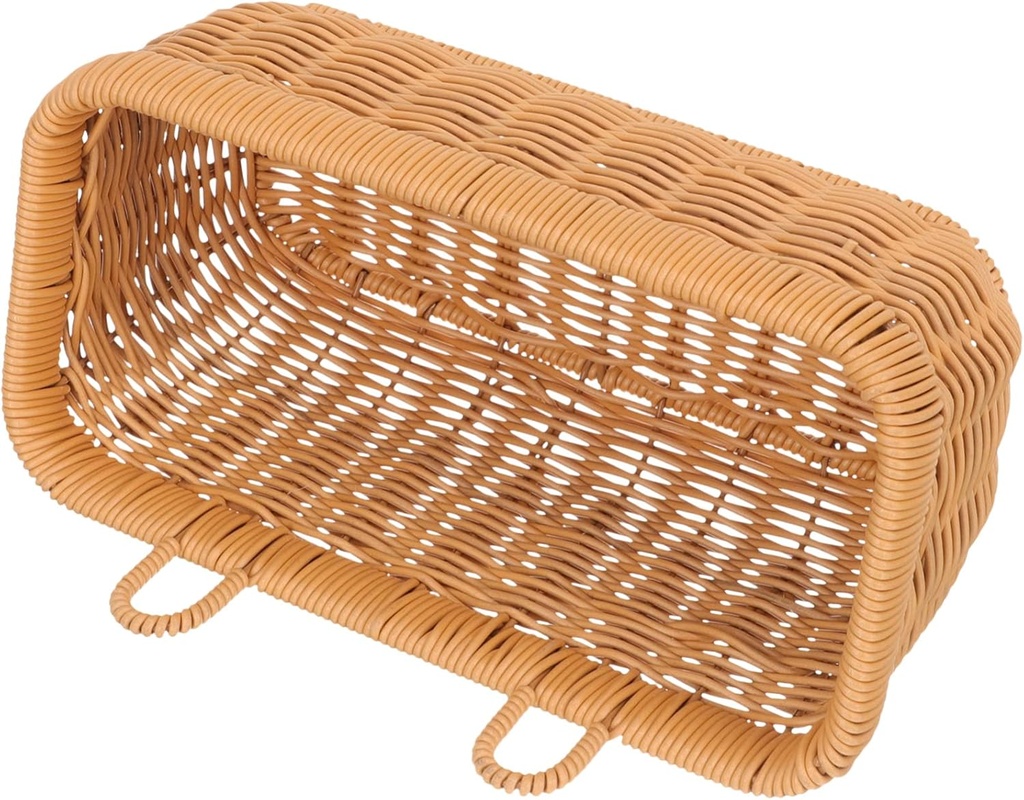 Unomor Hanging Kitchen Basket Wall Storage Basket Woven Onion Keeper Stylish Home Decor