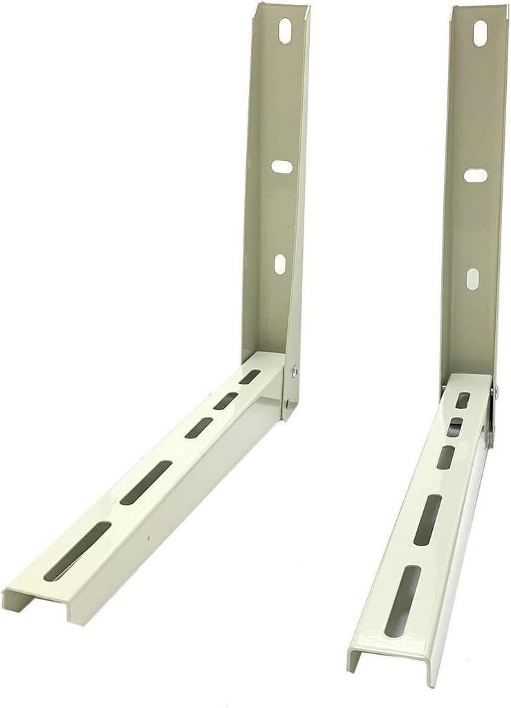 Appli Parts Soporte para montaje en pared de Unidad Condensadora Externa de Mini Split hasta 100kg modelo APAB-2100 incluye kit de fijacion, pernos y gomas
