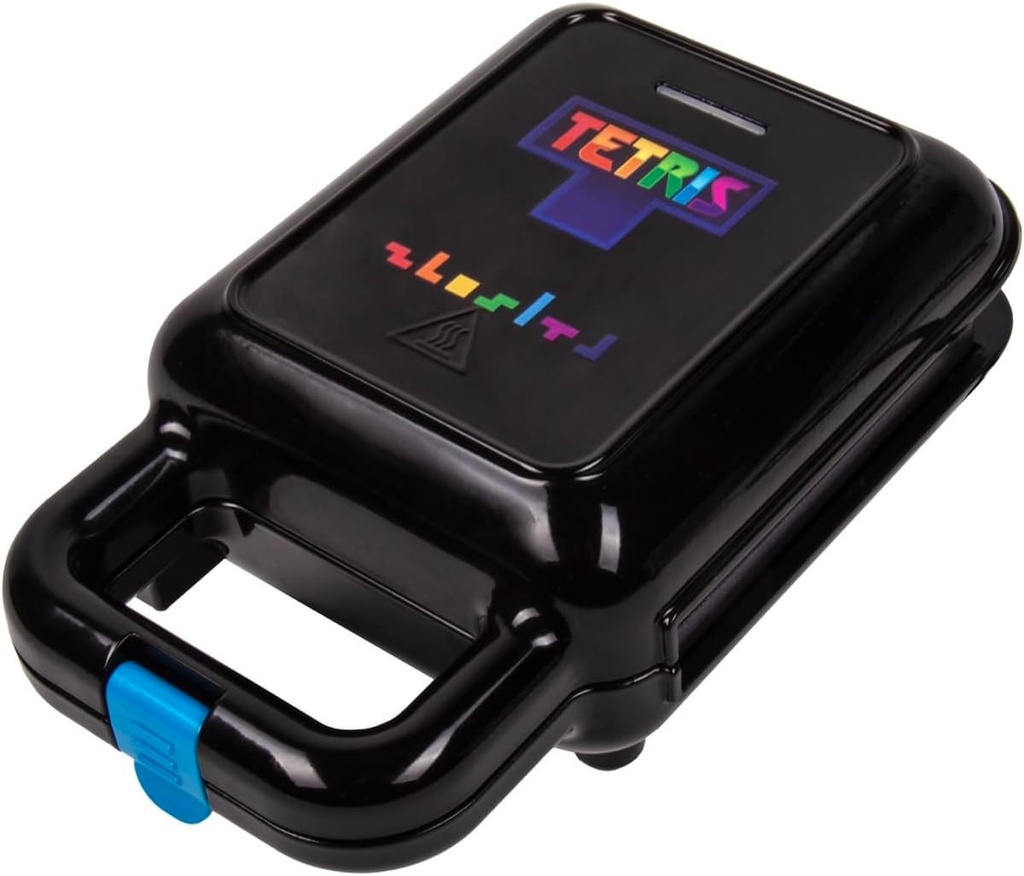 Tetris Waffle Maker - Create Deliciously Fun and Geeky Tetrimino Waffles at Home! Makes Waffles in 3-5 Minutes. Tetrimino Shaped Plates. Officially Licensed Tetris Merchandise from Fizz Creations