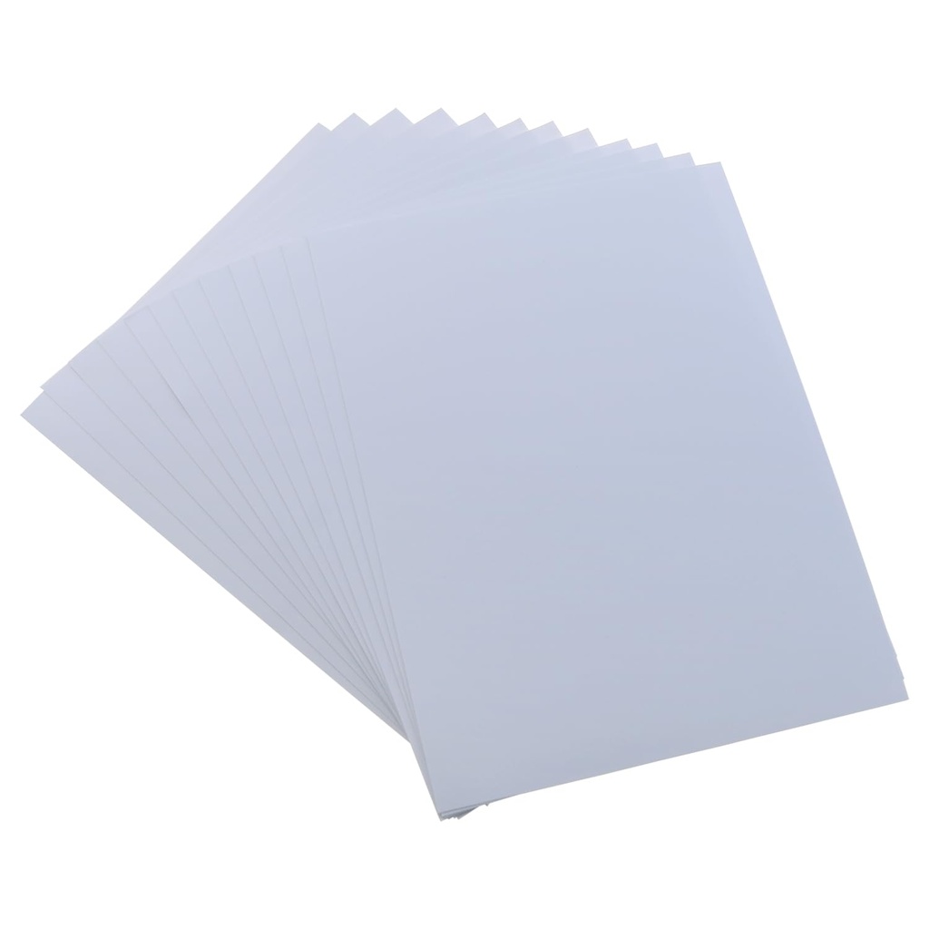 12PCS 6x8inch Vinyl Siding Repair Kit Self Adhesive White PVC Vinyl Repair Stickers House Siding Fence Component Wall Hole Patch