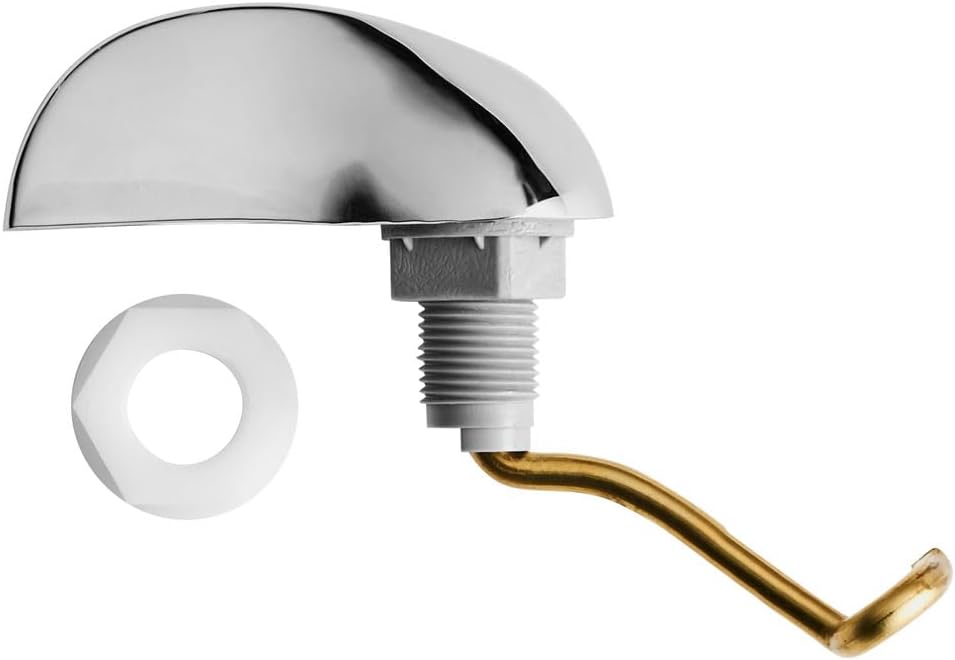 American Standard 7384730020A Left Hand Metal Trip Lever, Pressure Assist, Polished Chrome 3.2 in x 1.3 in