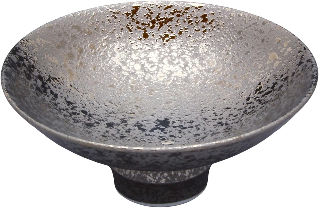 有田焼うつわ紀行(Aritayaki Utsuwa) Arita Ware T382 Takiyo Kiln Cup, Medium, Silver