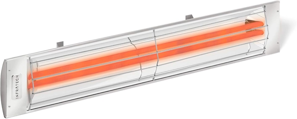 Infratech CD-4024 SS Stainless Steel 39” Dual Element Fixture 4000 Watt, 240 Volt, Stainless Steel Finish