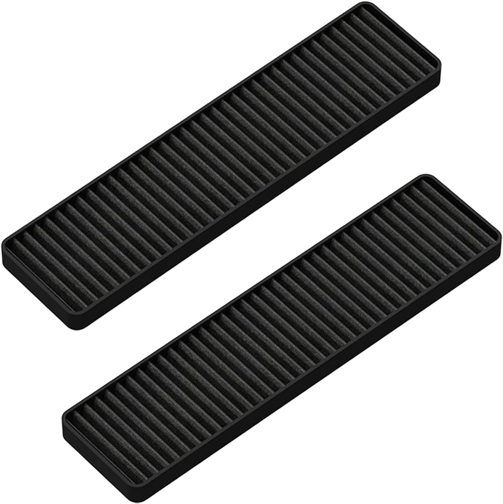 2 Packs Microwave Filter Replacement Parts Compatible with LG GE Kenmore Microwaves, Charcoal Air Filters for Models LMV1650SW, LMV2031BD, LMV2031ST, LMV2031SB, JVM7195SK6SS, JVM7195DK5WW