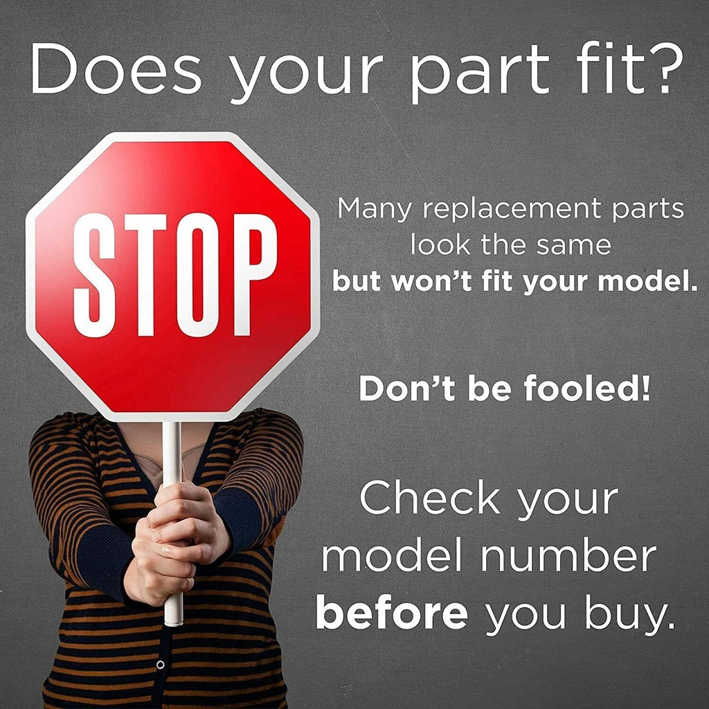 WR12X32350 for GE Specific Models Door Handles (2 Pieces Set) NOT Universal