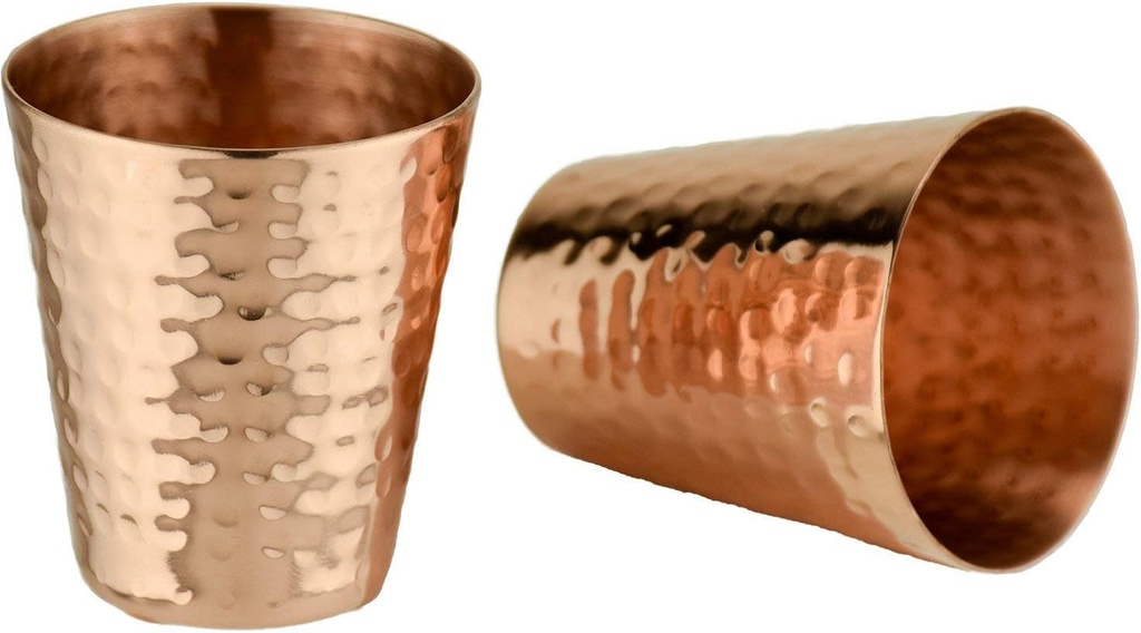 Prince of Scots Hammered Copper Shot Glass (set of 2)