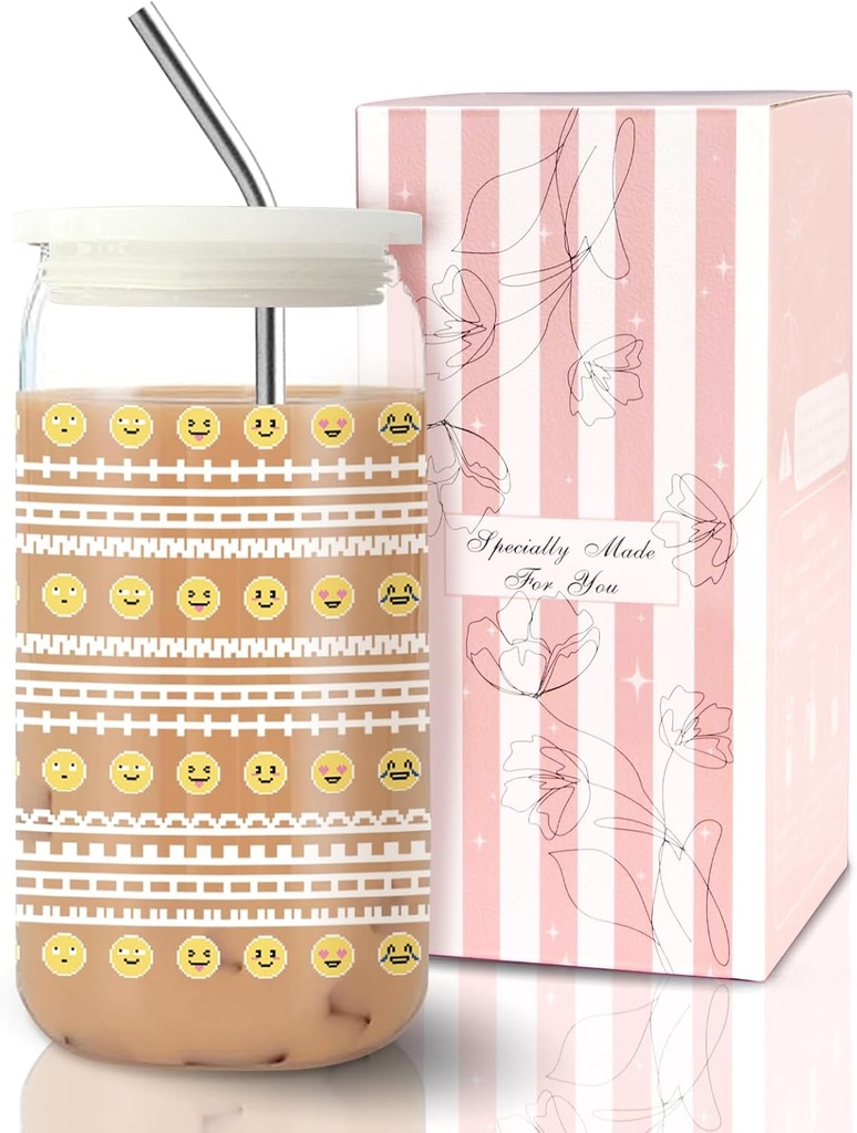 Hidden Message Coffee Mug –16oz Funny Iced Coffee Cup Humorous Cup Boo Basket Gifts Unique Cute Office Gifts Premium Lead-free Fall Cup with Gift Package for Women Friends Coworkers Work Besties