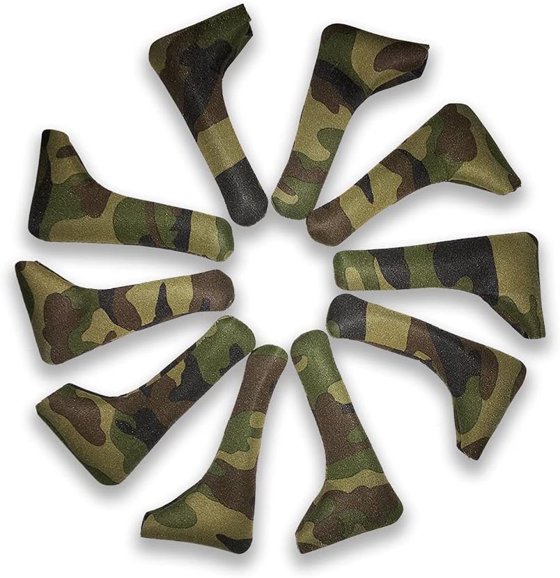 for Hot Door Handles: Door Handle Covers, Anti-Scald Door Handle Cover, Door Knob Protector for Hot and Cold Doors (10 Pack Camo)