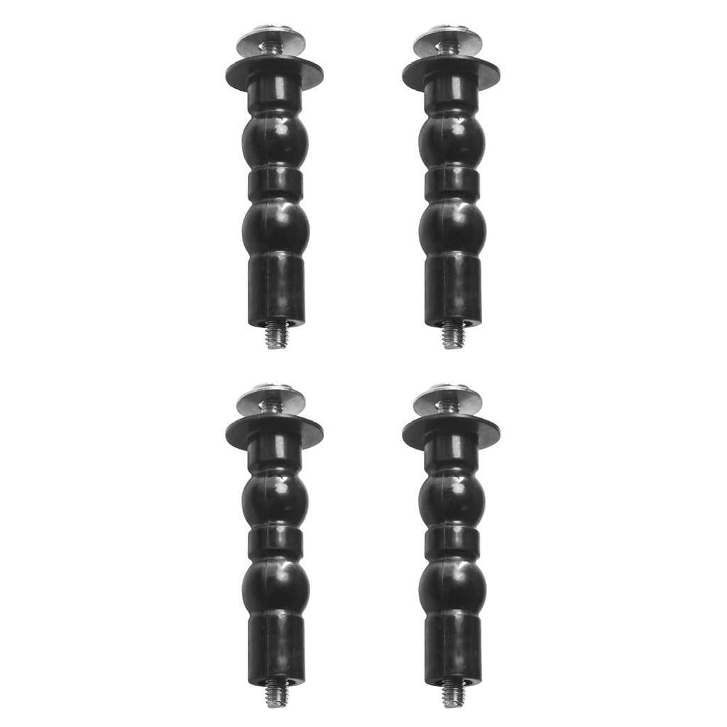 4 Pack Universal Toilet Seat Screws for Toilet Seat Top Tightening Nut Hardware kit.Fit for TOTO American Standard Kohler and More, Seat Hinges Replacement