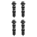 4 Pack Universal Toilet Seat Screws for Toilet Seat Top Tightening Nut Hardware kit.Fit for TOTO American Standard Kohler and More, Seat Hinges Replacement