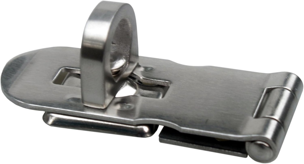 [BRSWGAY5AUPW233F] Hasp for Padlock Door Clasp Gate Lock Stainless Steel Twist Knob