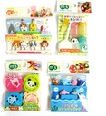Torune Food Picks Bento Lunch - Sea Animal/Dog and Cat/Mini Container/Soy Sauce Case - 4 Kinds Set (Multi 4pc - A)