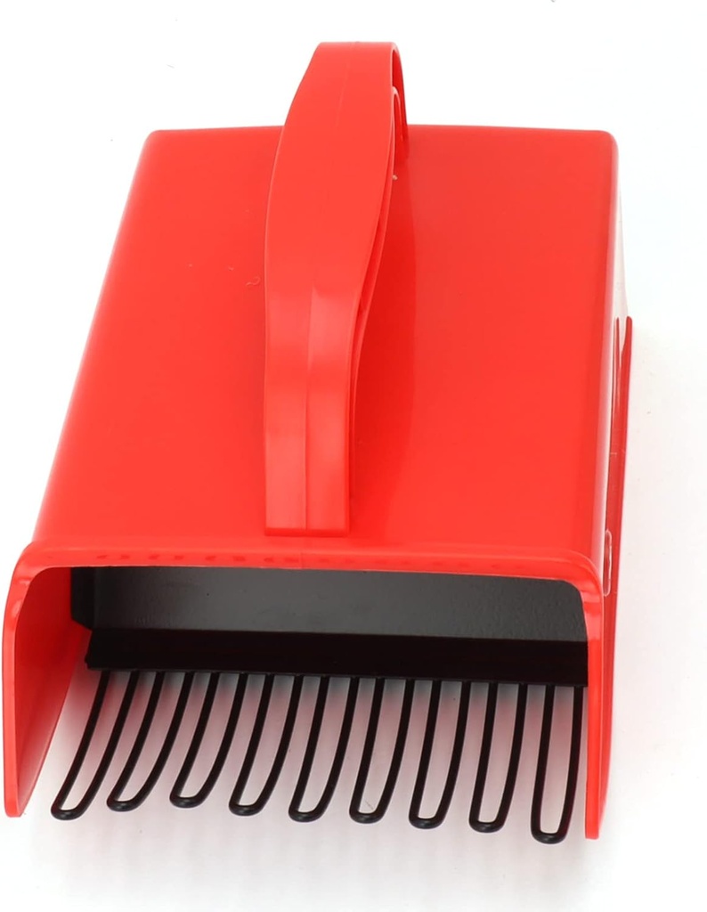 F&Y Acorn Picker and Acorn Pickup Tool, Berry Pickers Scoop with Metallic Comb, Ergonomic Handle, Fruit Picker Pole with Basket Telescoping, Blueberry Picker Hand Garden Farm Tool