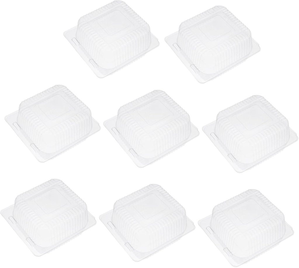 GLEAVI 100pcs Cupcake Boxes Pastry Containers Bakery Cake Boxes Lids for Wedding Party Candy Cookies
