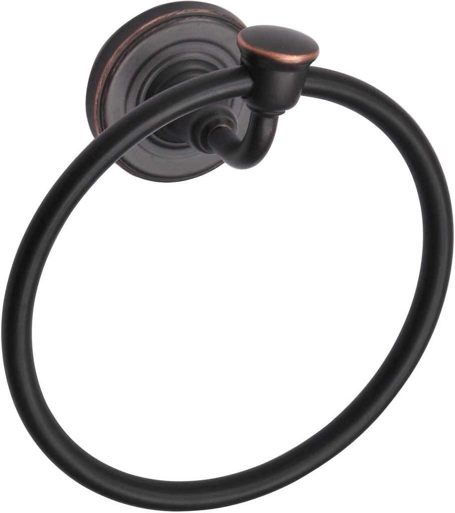BA-128R-ORB Bathroom Towel Ring,Oil Rubbed Bronze