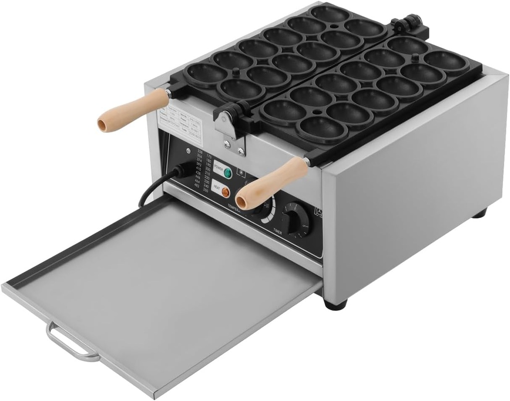 Electric Non-Stick Belgian Waffle Maker Iron, Breakfast, Sandwiches, Snacks, Burgers and more