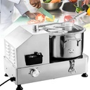 Electric Commercial Food Processor - Stainless Steel Multi-Function Meat & Vegetable Chopper, Grinder & Mincer