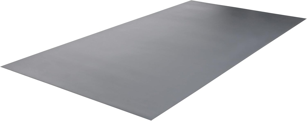 G-Floor Ceramic Texture Sate Grey Vinyl Garage Flooring Mat (5' x 10') - Solid Polyvinyl Construction for Superior Floor Protection
